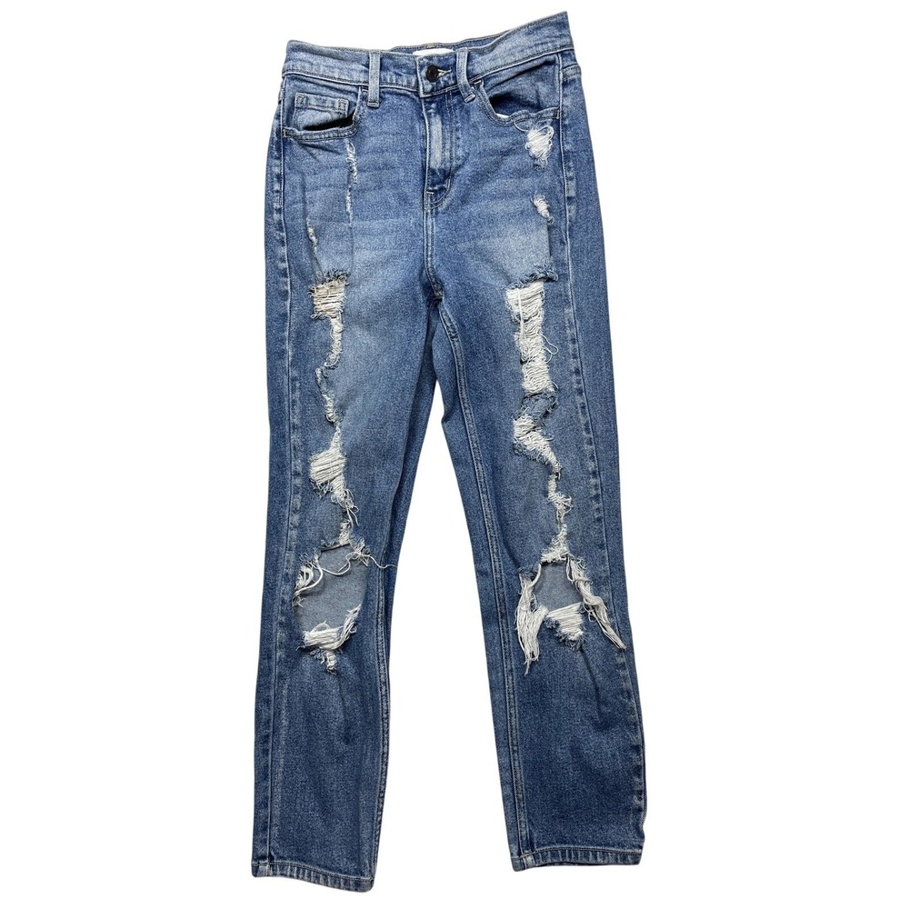 Cello Women's Ripped Boyfriend Jeans - Size 3